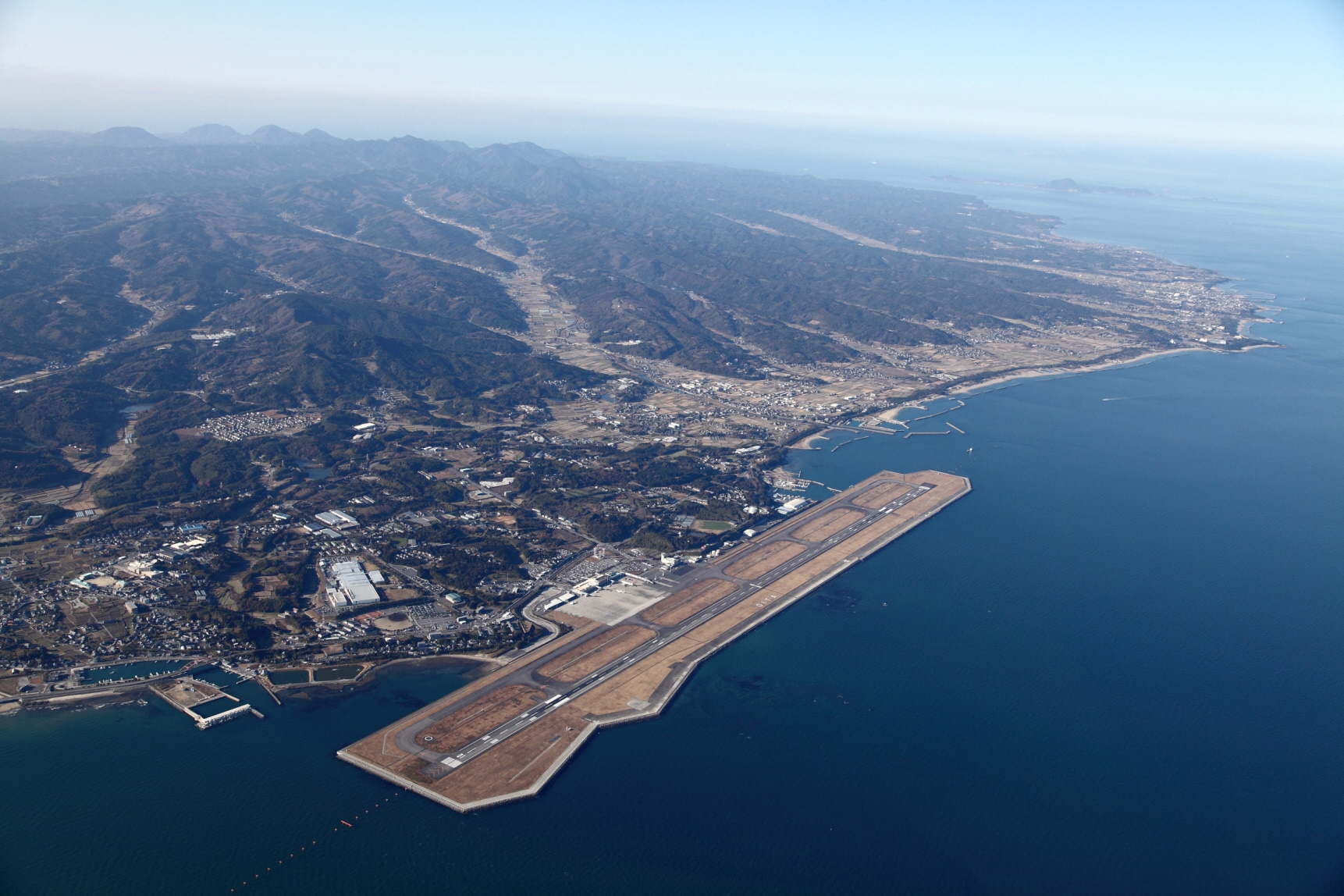 空港と国東半島