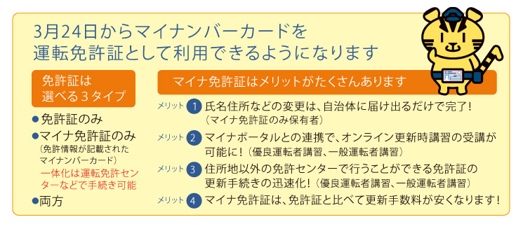 マイナンバー運転免許証