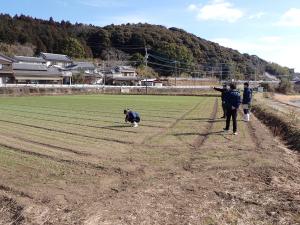 はるみずき現地調査の様子写真