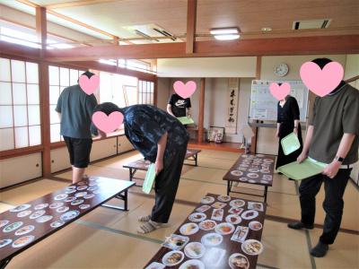 栄養講座でバランスの良い献立を考える回です