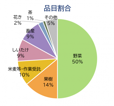 品目円グラフ