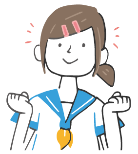 女の子のイラスト