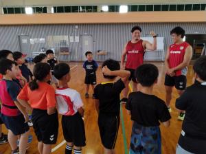 ラグビークリニック　小学生