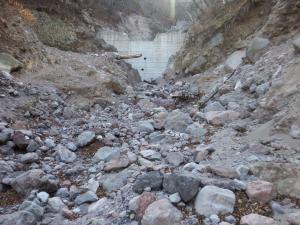 治山施設の設置前