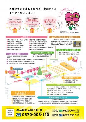チラシ裏面