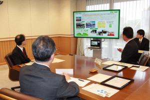 こんだんのようす