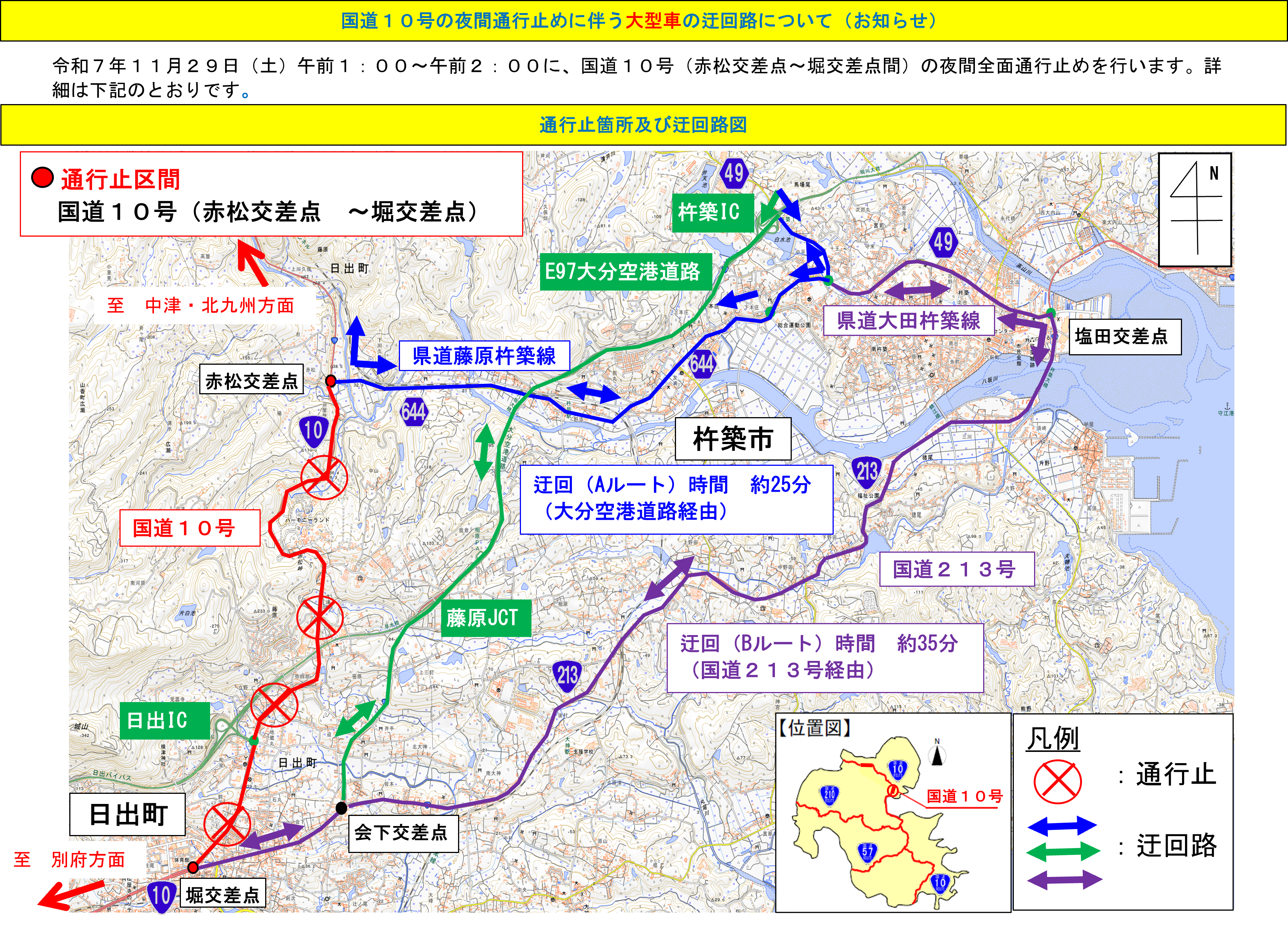 大型車う回路図