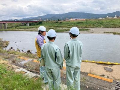 白滝取水口　定期巡視