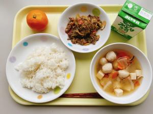 給食画像07豊後高田市