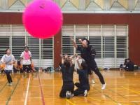 子育て・働く世代のスポーツライフサポート事業（ゆふいん：キンボール大会①）