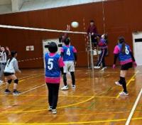 子育て・働く世代のスポーツライフサポート事業（ゆふいん：ミニバレーボール大会②）