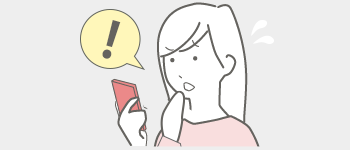 誹謗中傷に傷ついている女性のイラスト