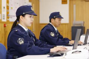 交番の様子