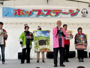 所長登壇状況
