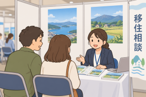 各市・県団体の担当者と直接ご相談できます。