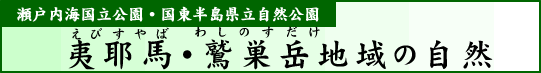 瀬戸内海国立公園・国東半島県立自然公園　夷耶馬・鷲巣岳地域の自然