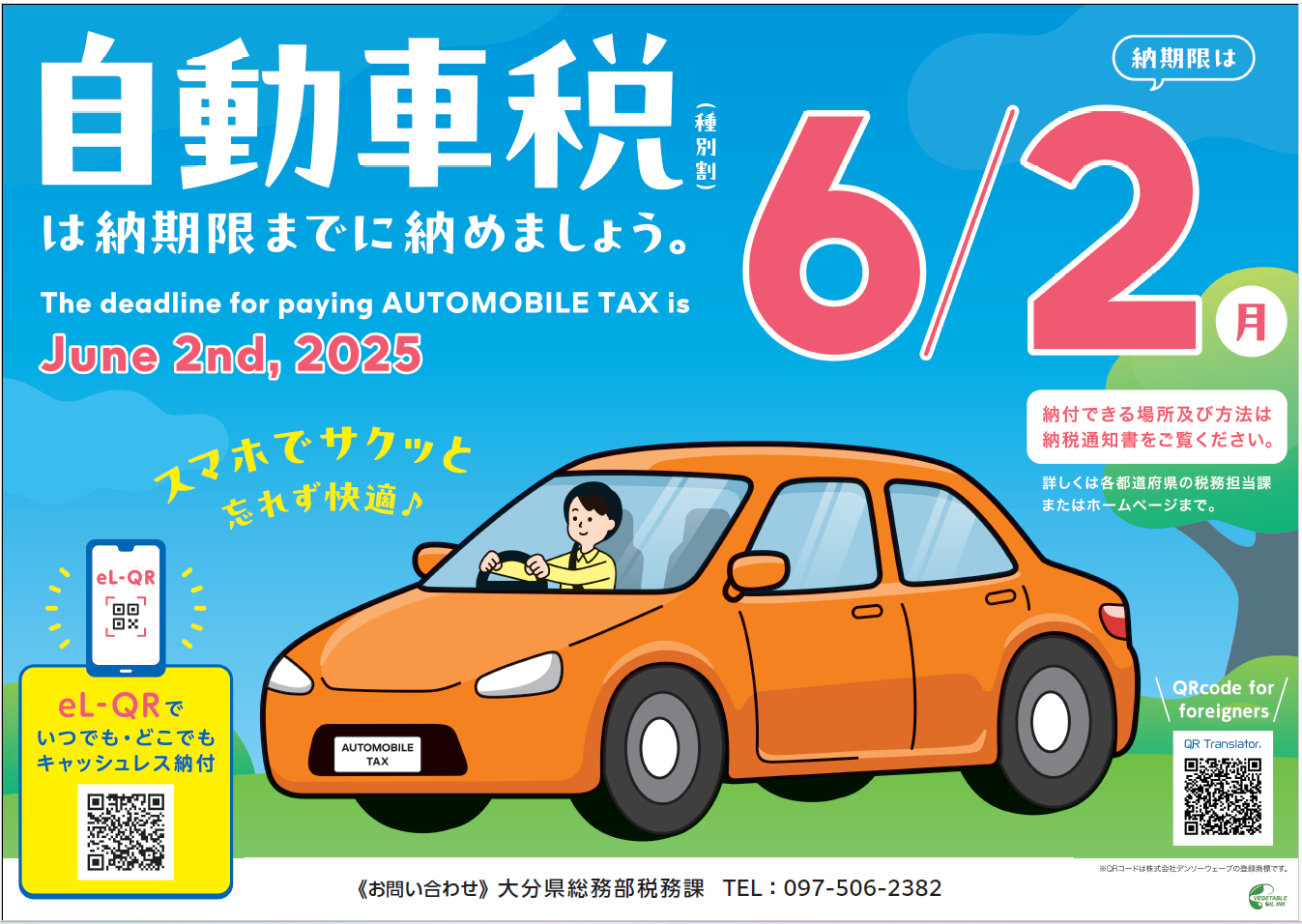 R7年度自動車税種別割ポスター