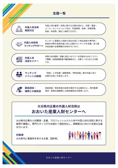 外国人材雇用企業相談窓口チラシ2
