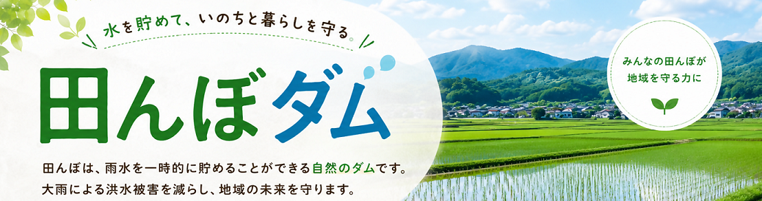 「田んぼダム」トップ